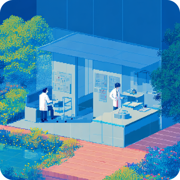 Clinic illustration